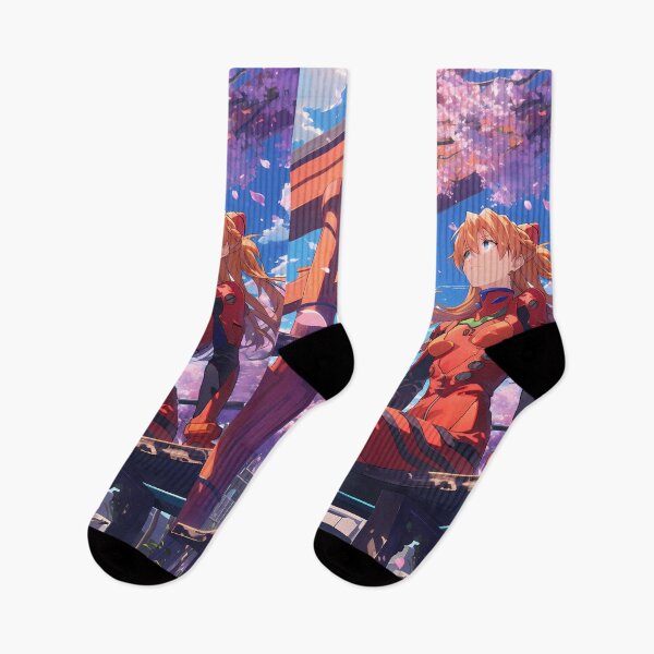 Item preview, Asuka Langley Soryu Neon Genesis Evangelion Sakura Shrine Moment designed and sold by earlobejerk.