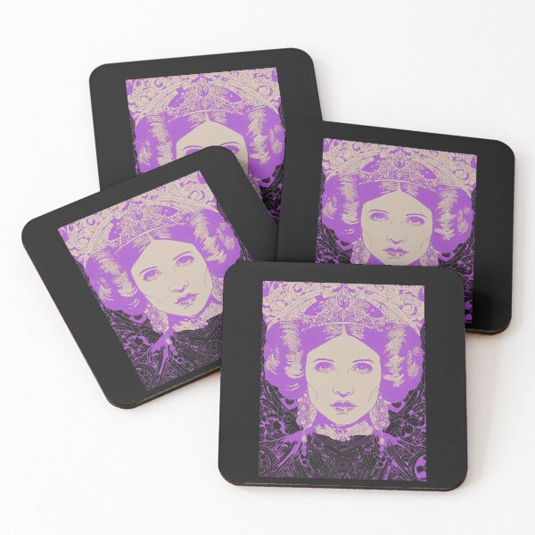 Item preview, Regal Lines Portrait Purple Abstract Icon designed and sold by RussGrays.
