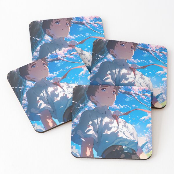 Item preview, Shinji Ikari Neon Genesis Evangelion Sakura Sky Reflection designed and sold by earlobejerk.