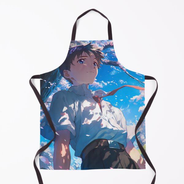 Item preview, Shinji Ikari Neon Genesis Evangelion Sakura Sky Reflection designed and sold by earlobejerk.