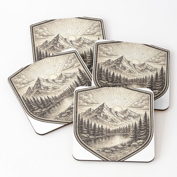 Item preview,  Mountain Sunrise Adventure designed and sold by KrungiT Design .