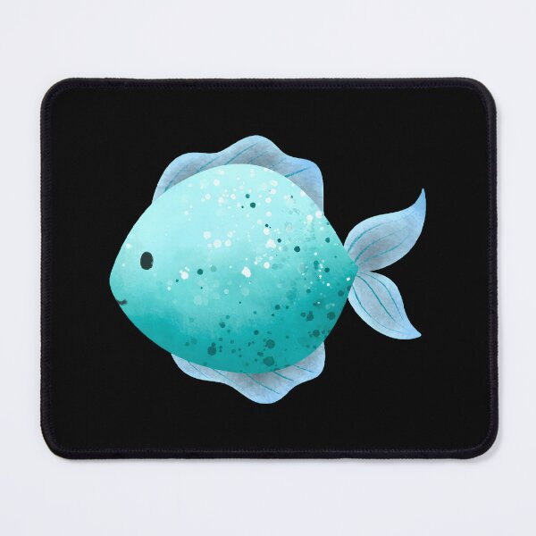 Item preview, Cute Watercolor Blue Fish Ocean Life Sticker designed and sold by FestivityFinds.