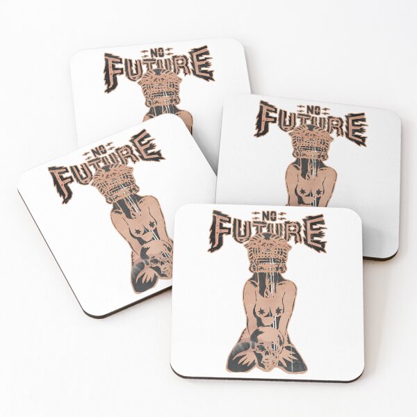 Item preview, No Future For Naked Skull designed and sold by zonmenealf.