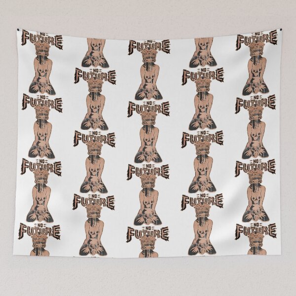 Item preview, No Future For Naked Skull designed and sold by zonmenealf.