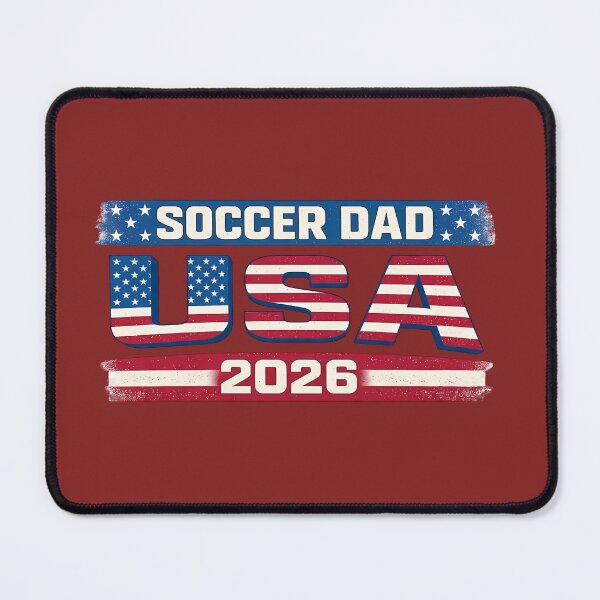 Item preview, USA Soccer Dad 2026 | Football Dad World Cup Fan Design, Soccer Dad Gift For Father, Match Day USA Fan Tee, Football Dad Shirt designed and sold by VectorJoy.