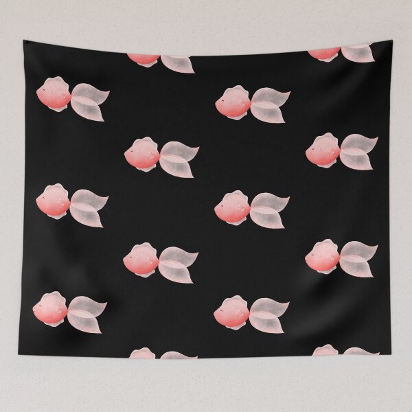 Item preview, Cute Pink Watercolor Fish Ocean Life Sticker designed and sold by FestivityFinds.