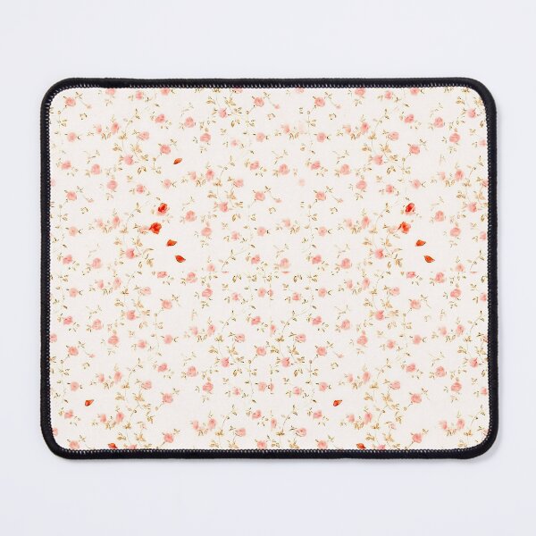 Item preview, Minimalist Vinatge Pink Rosebud Pattern designed and sold by Luv4tete.