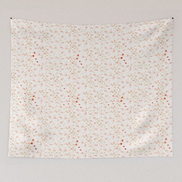 Item preview, Minimalist Vinatge Pink Rosebud Pattern designed and sold by Luv4tete.