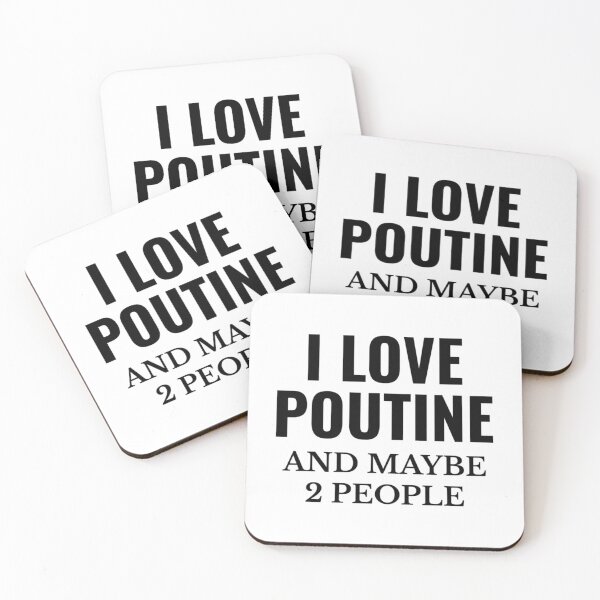 Item preview, Poutine Canada Canadian Food I Love Poutine designed and sold by zonmenealf.