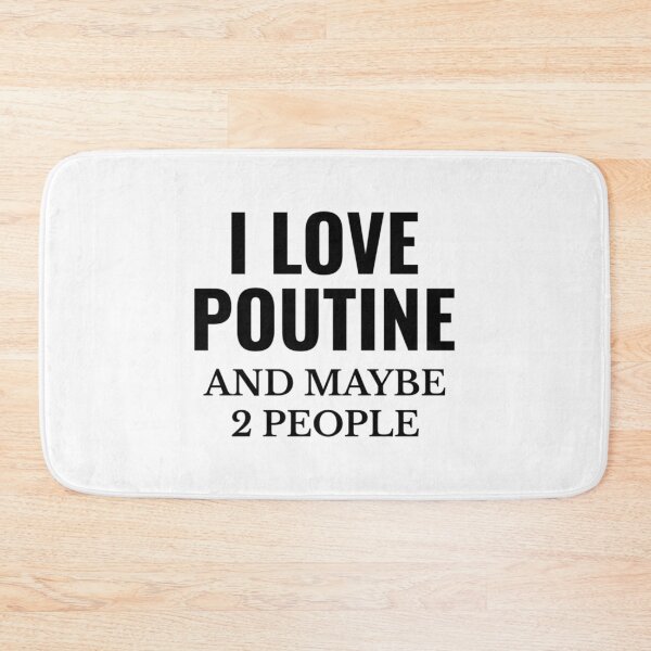Item preview, Poutine Canada Canadian Food I Love Poutine designed and sold by zonmenealf.