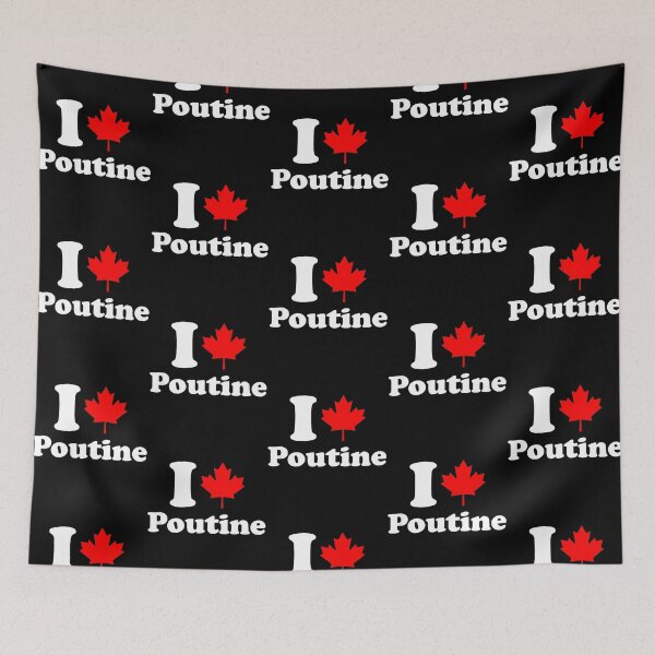 Aperçu de l'œuvre Poutine Drapeau canadien créée et vendue par zonmenealf.