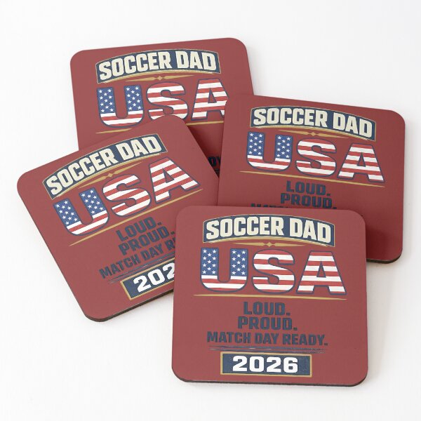 Item preview, USA Soccer Dad 2026 | Football Dad World Cup Fan Design, Soccer Dad Gift For Father, Match Day USA Fan Tee, Football Dad Shirt designed and sold by VectorJoy.