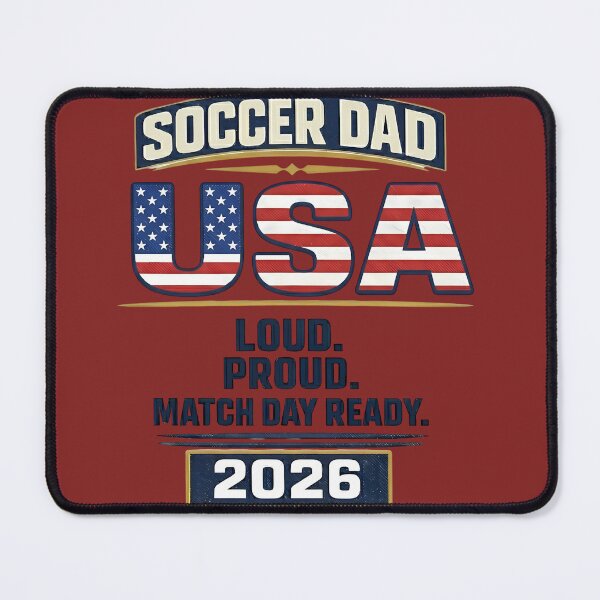 Item preview, USA Soccer Dad 2026 | Football Dad World Cup Fan Design, Soccer Dad Gift For Father, Match Day USA Fan Tee, Football Dad Shirt designed and sold by VectorJoy.