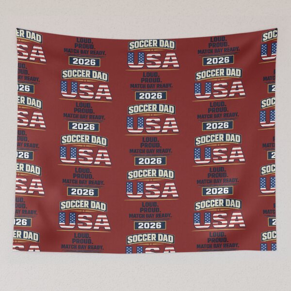 Item preview, USA Soccer Dad 2026 | Football Dad World Cup Fan Design, Soccer Dad Gift For Father, Match Day USA Fan Tee, Football Dad Shirt designed and sold by VectorJoy.