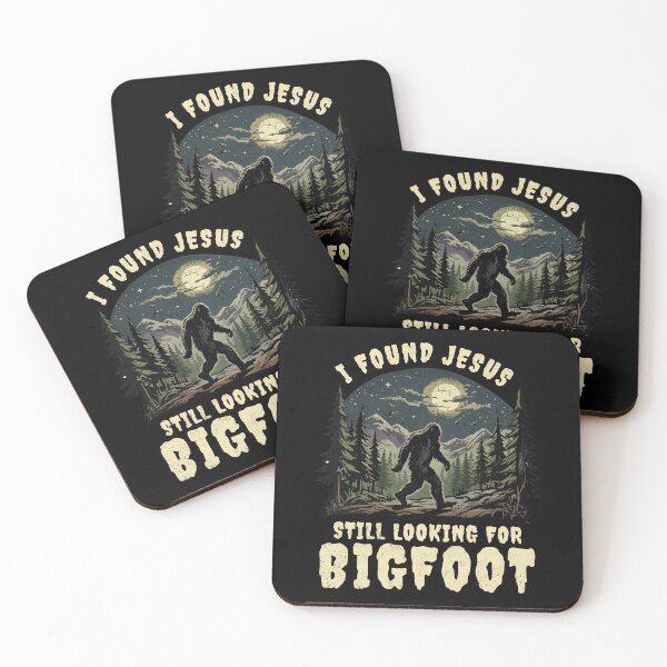Item preview, I Found Jesus Still Looking For Bigfoot Vintage designed and sold by Hedoraxe.