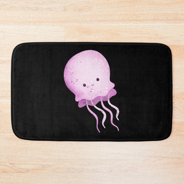 Item preview, Cute Pink Watercolor Jellyfish Kawaii Sticker designed and sold by FestivityFinds.