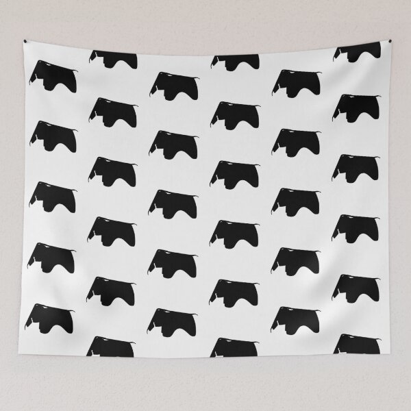 Item preview, Black Charles and Ray Eames Elephant Silhouette - Architecture designed and sold by SLGA-Designs.