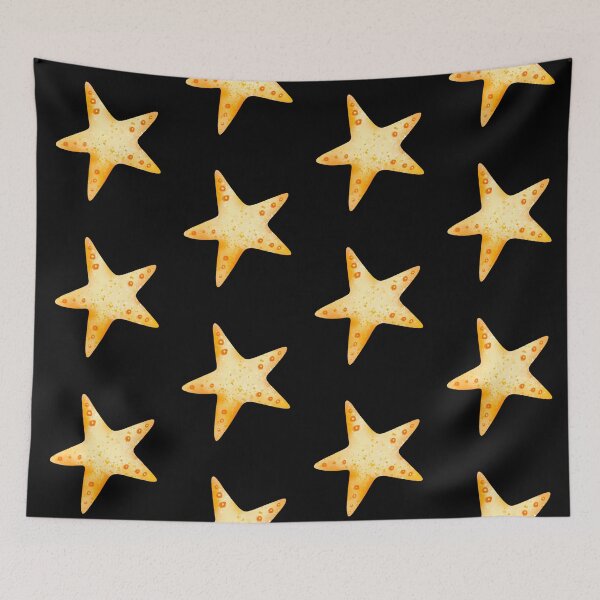 Item preview, Watercolor Starfish Coastal Beach Ocean Sticker designed and sold by FestivityFinds.