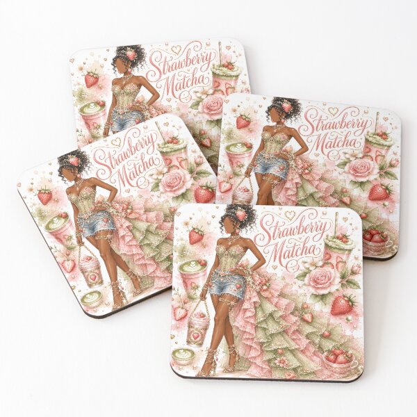 Item preview, Strawberry Matcha Soft Girl Quote  designed and sold by K3DreamKreations .