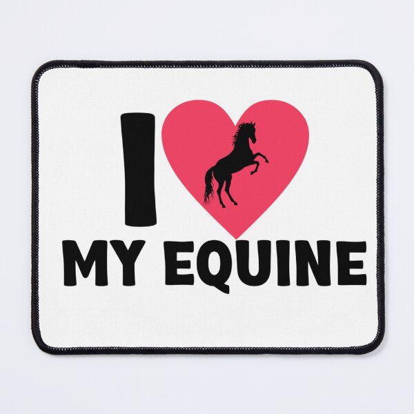 Item preview, I heart my equine designed and sold by HyperHoosier.