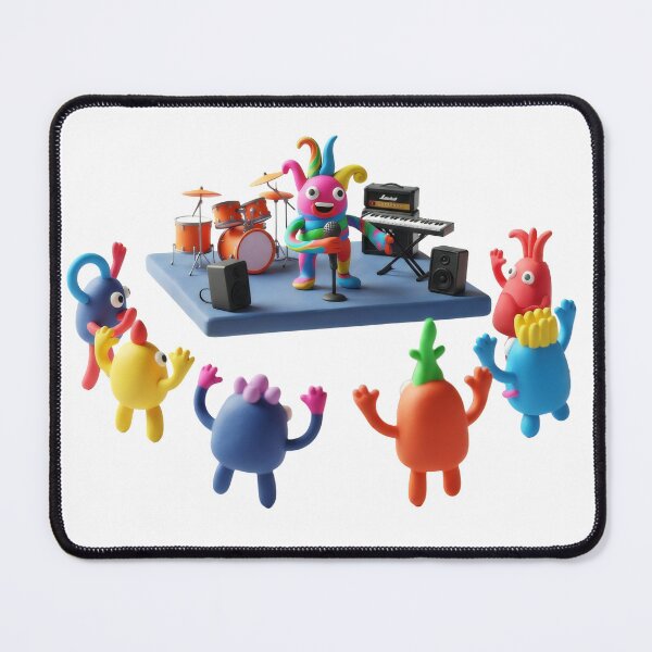 Item preview, Claymation Monster Band Jam Session designed and sold by shin0804.