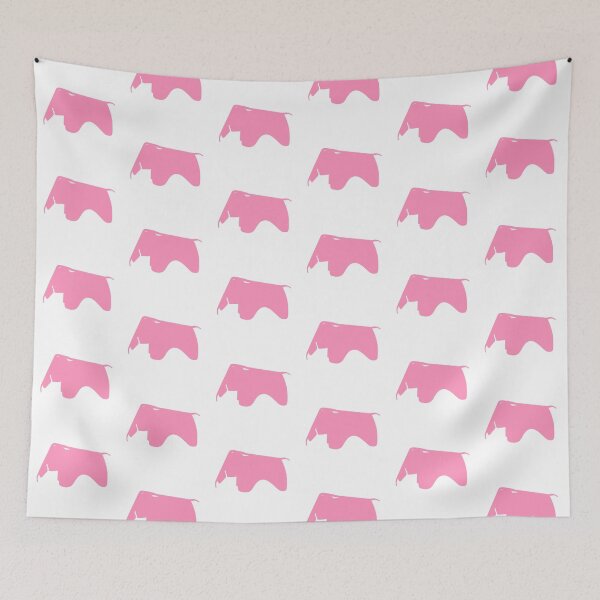 Item preview, Retro Pink Charles and Ray Eames Elephant Silhouette - Architecture designed and sold by SLGA-Designs.