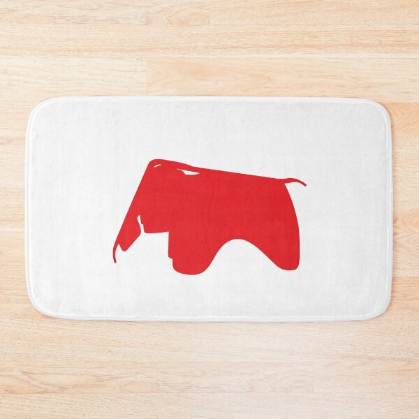 Item preview, Retro Red Charles and Ray Eames Elephant Silhouette - Architecture designed and sold by SLGA-Designs.
