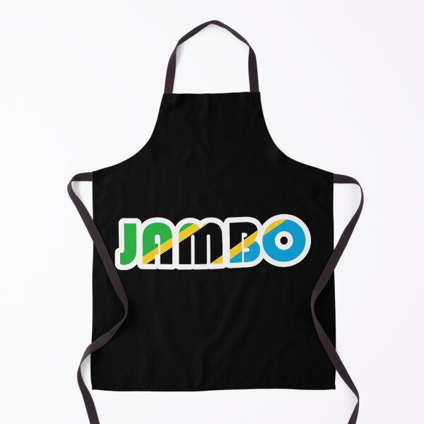 Item preview, Jambo Tanzania White Outline designed and sold by PRINTS ALI.