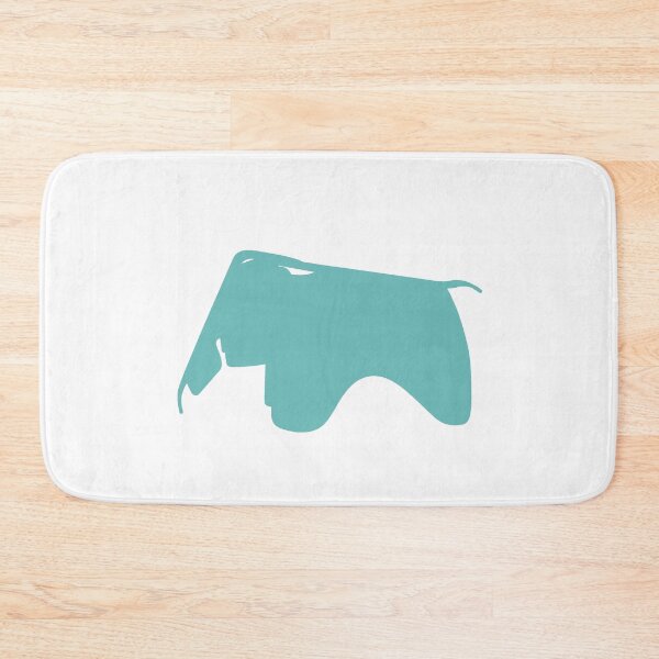 Item preview, Retro Turquoise Charles and Ray Eames Elephant Silhouette - Architecture designed and sold by SLGA-Designs.