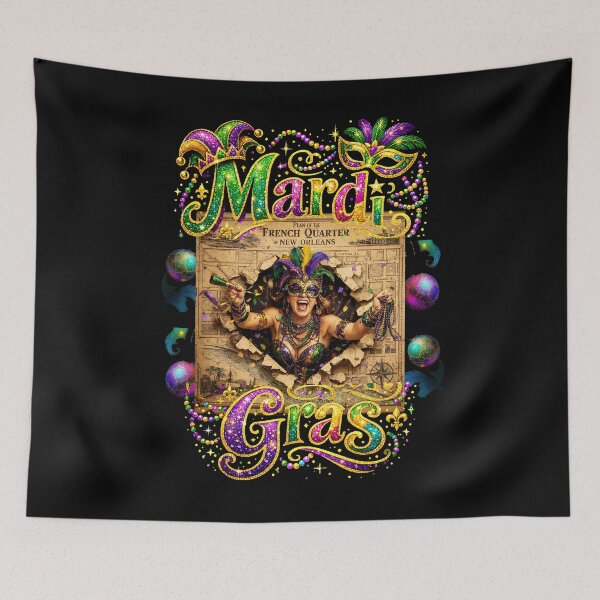 Item preview, MARDI GRAS - BIG EASY designed and sold by BabaSoti.