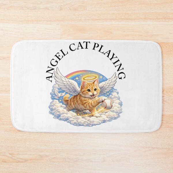 Item preview, Angel Cat Playing designed and sold by MR4me.