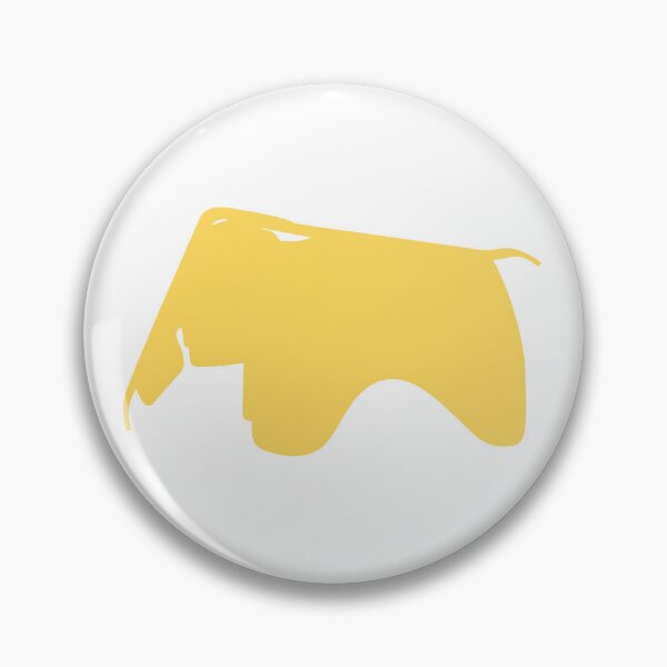 Item preview, Retro Yellow Charles and Ray Eames Elephant Silhouette - Architecture designed and sold by SLGA-Designs.
