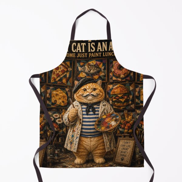 Item preview, Picatso Every Cat Is An Artist Gingerboi Daydreamscape Art designed and sold by Mindworx21.
