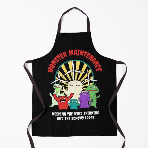 Item preview, Monster Maintenance Wind Crew designed and sold by Volt Junkies.