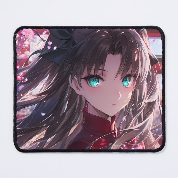Item preview, Rin Tohsaka Fate Stay Night Shrine Blossom Gaze designed and sold by earlobejerk.