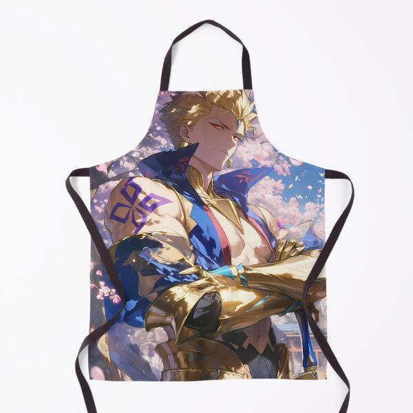 Item preview, Gilgamesh Fate Stay Night Golden Armor Blossom Pride designed and sold by earlobejerk.