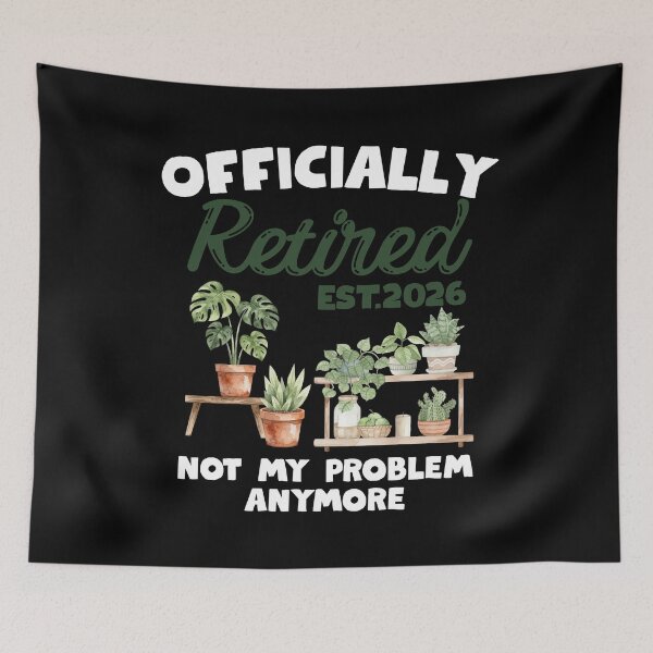 Item preview, Officially Retired Est.2026 Not My Problem Anymore designed and sold by thebest-2studio.