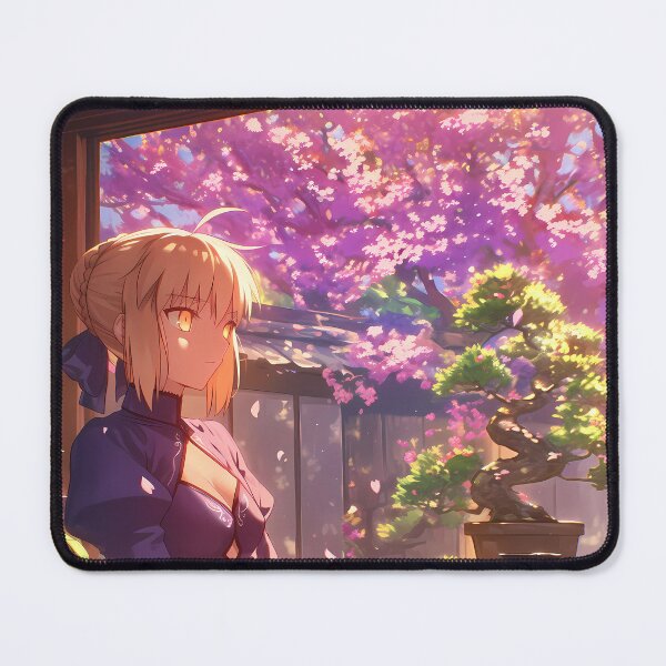 Item preview, Saber Alter Fate Stay Night Tea Room Blossom Calm designed and sold by earlobejerk.