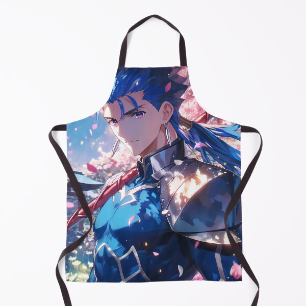 Item preview, Lancer Fate Stay Night Cherry Blossom Blue Spring Gaze designed and sold by earlobejerk.