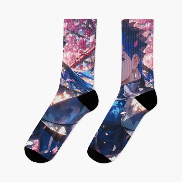 Item preview, Lancer Fate Stay Night Cherry Blossom Blue Spring Gaze designed and sold by earlobejerk.