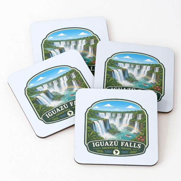 Item preview, Iguazu Falls, Argentina Brazil Waterfall designed and sold by Myra365Art.