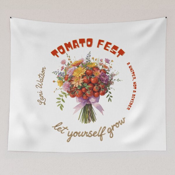 Item preview, Tomato Fest Let Yourself Grow Bouquet designed and sold by LaniMaeWatson.