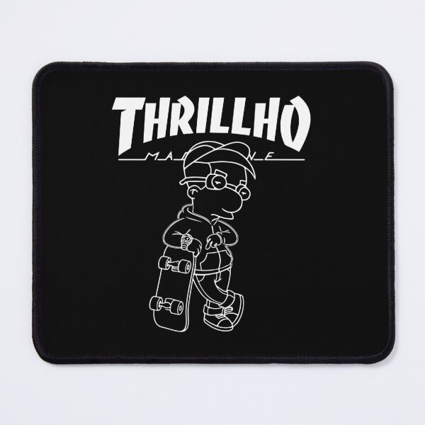 Item preview, Thrillho Thrasher Milhouse (Black) designed and sold by rockbottomau.