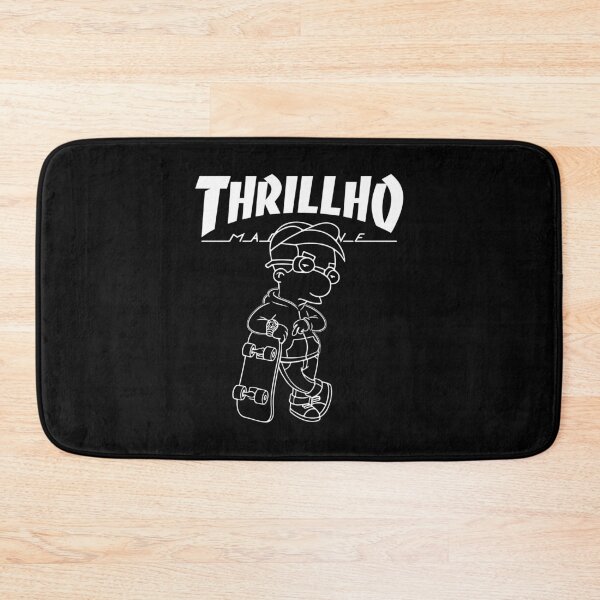 Item preview, Thrillho Thrasher Milhouse (Black) designed and sold by rockbottomau.