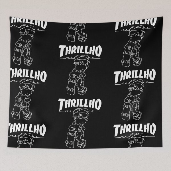 Item preview, Thrillho Thrasher Milhouse (Black) designed and sold by rockbottomau.