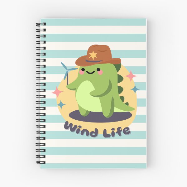 Item preview, Cute Dino Wind Life designed and sold by Volt Junkies.