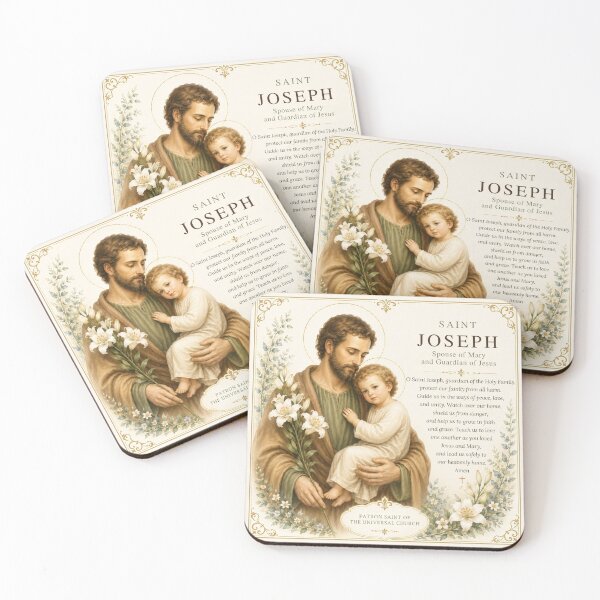 Item preview, Saint Joseph Catholic designed and sold by Birdsong Blessings.