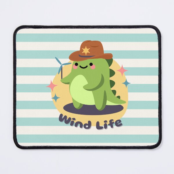 Item preview, Cute Dino Wind Life designed and sold by Volt Junkies.