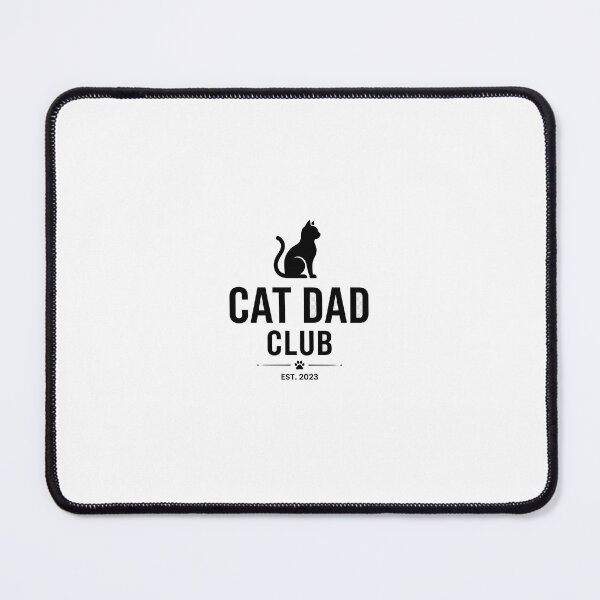 Item preview, Cat Dad Club Minimalist Typography designed and sold by UrbanVoid Studio.