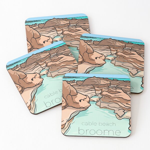 Item preview, Broome Cable beach designed and sold by WildLadyWood.
